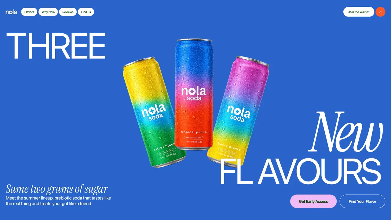 Product Landing Page template preview
