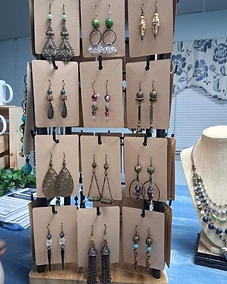 Hand-Made Earrings — Display Collection