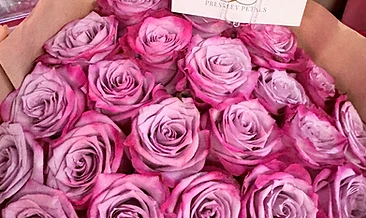 Rose bouquet from Pressley Petals