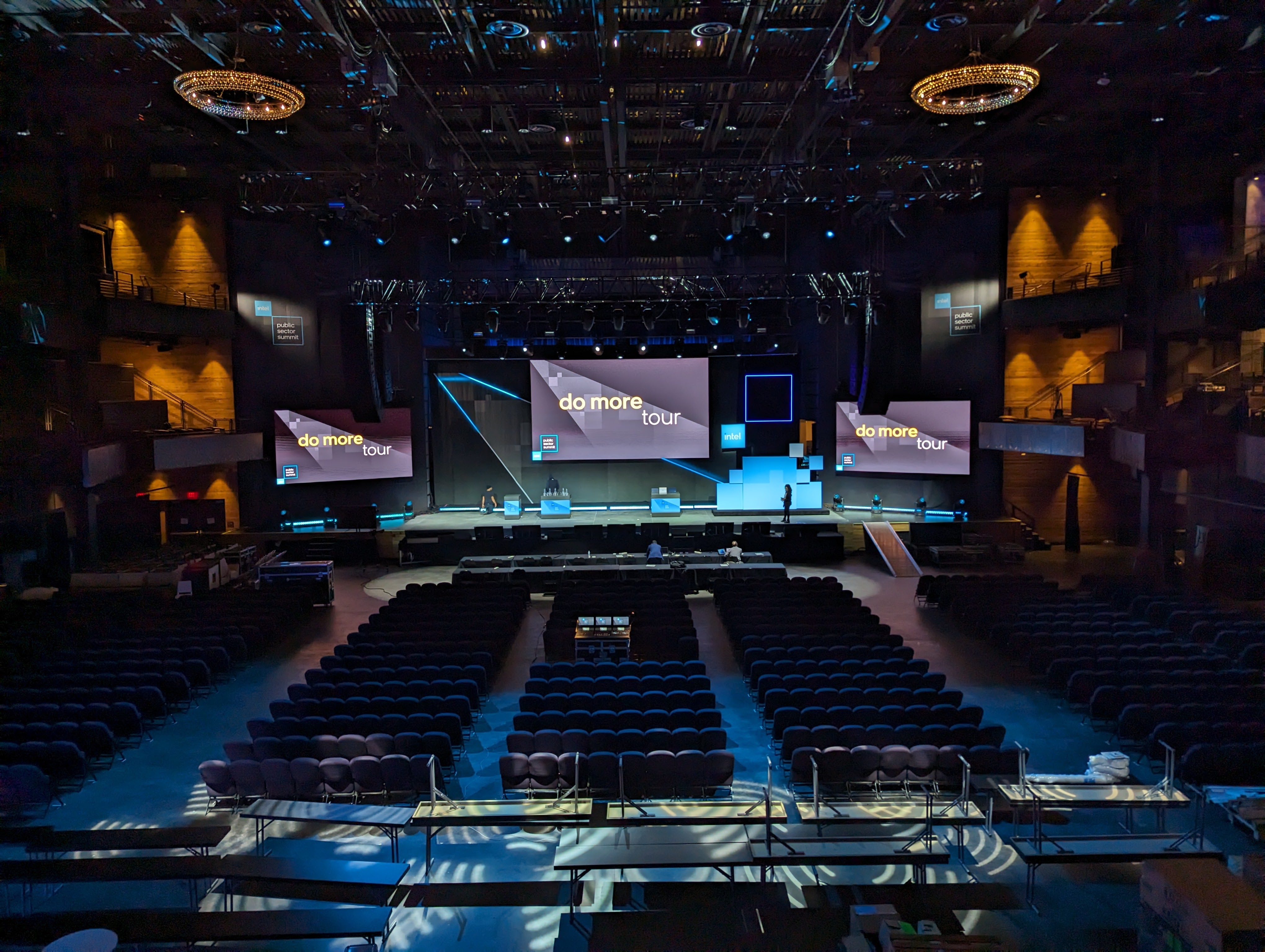 Conference Stage Setup