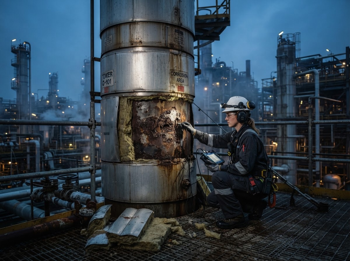 Corrosion Under Insulation (CUI) Detection and Repair Techniques