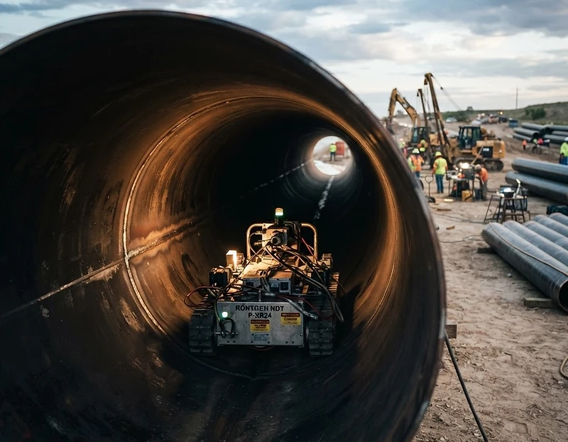 Mainline Pipeline Construction X-Ray Crawlers