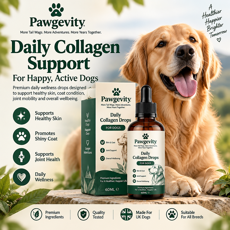 Pawgevity Daily Collagen Drops — hero