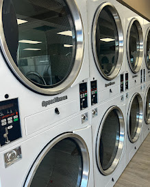 Laundromat interior