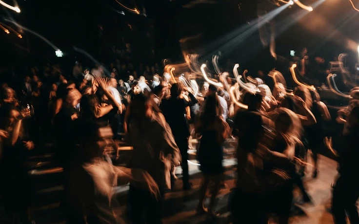 Private party dance floor