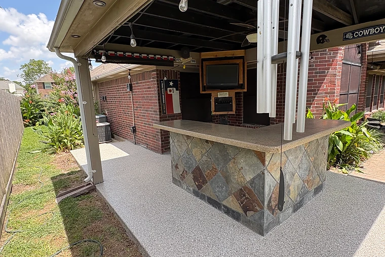 After: A recent Bluebonnet patio project