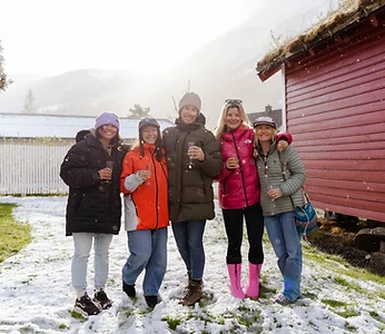 Snow & wine · Finnmark