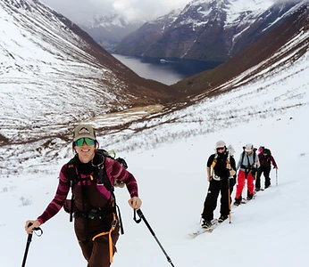 Skin track · Finnmark