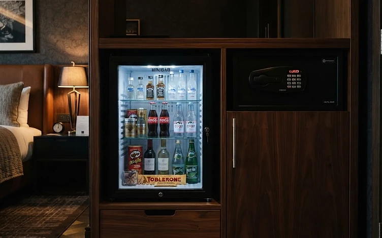Roomwell — professional hospitality equipment in an atmospheric setting