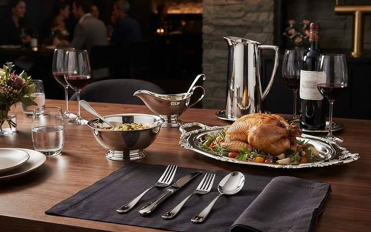 Sambonet — professional hospitality equipment in an atmospheric setting
