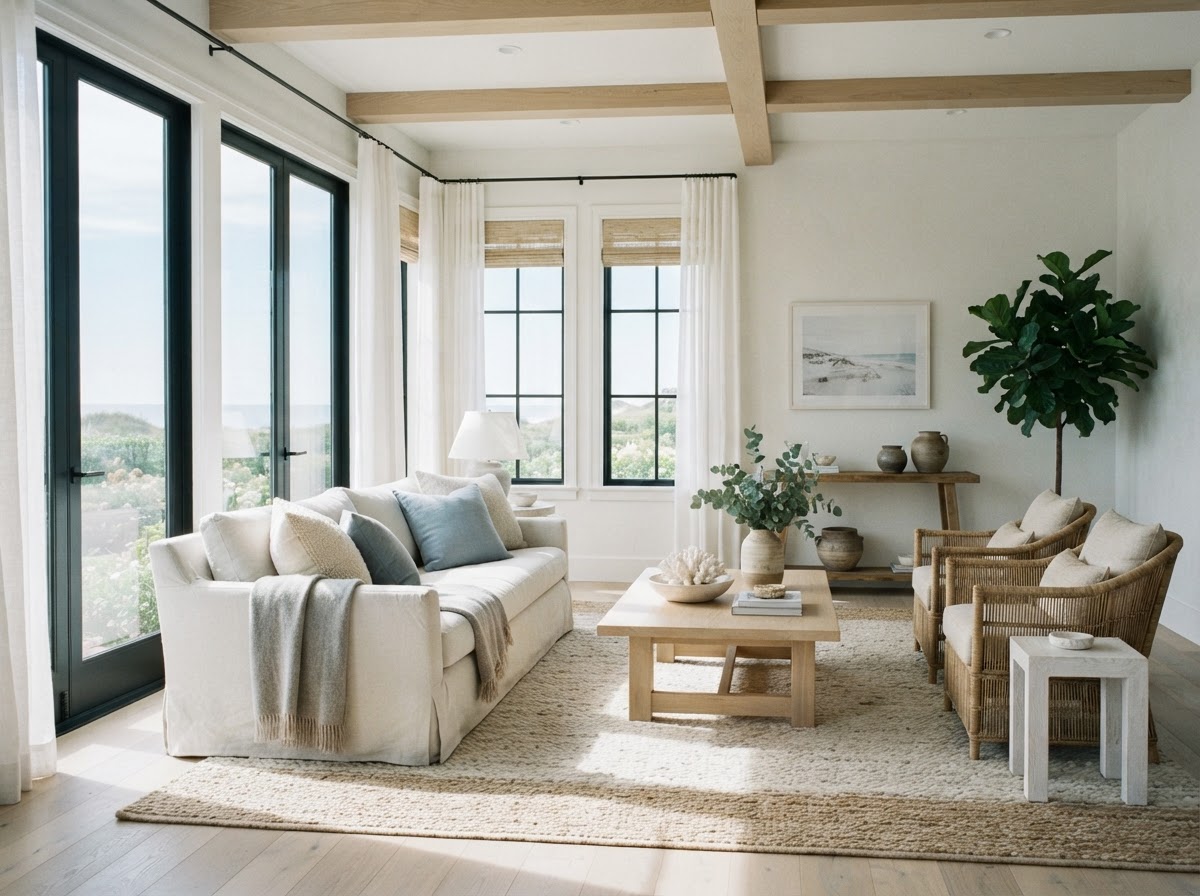 Cool comfortable living room