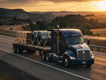 Flatbed Full Truckload service by TrueNorth Solutions