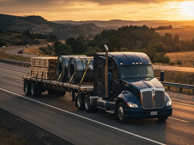 Flatbed Full Truckload service by TrueNorth Solutions