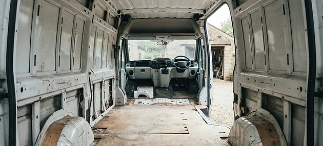 It started with an empty van