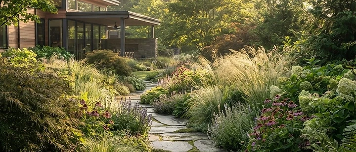 After transformation — a designed, calmer space