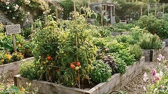 The Kitchen Garden - detail 1