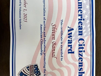 American Citizenship Award