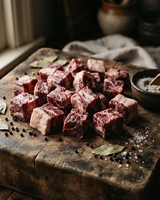Fresh Bone-In Mutton Cubes