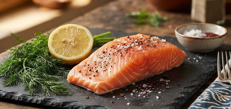 Fresh fish and seafood