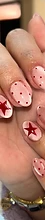 Puntos rojos minimalistas