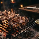 Asados a la parrilla de El Puerto San Jorge
