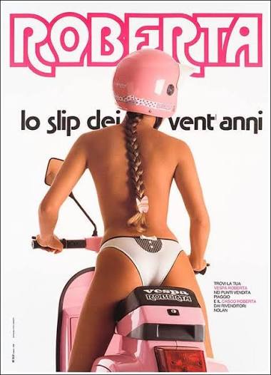 Pubblicità Roberta - Vespa