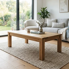 Minimalist Oak Coffee Table