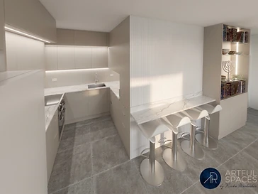 White & Cream Kitchen