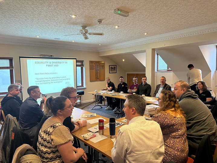 Buzzard Networking Group members at a training session