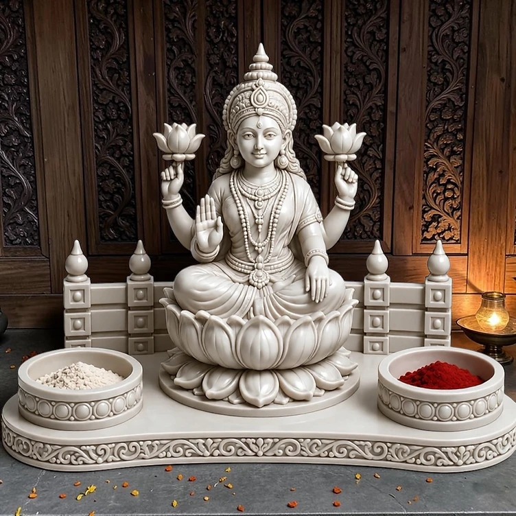 Lakshmi Kunkuma Plate