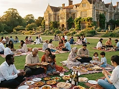 Internationales Picknicken