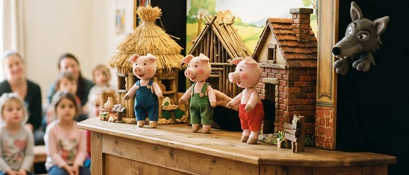 Die 3 kleinen Schweinchen