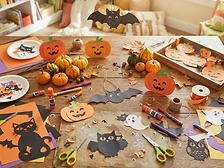 Familienbasteln am Wasserturm: „Halloween“
