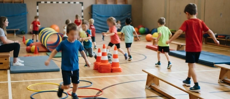 Kindersport Charlottenburg – Gruppe 1 (5–8 Jahre)