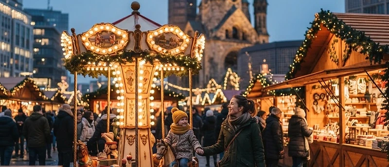 Weihnachtsmarkt an der Gedächtniskirche