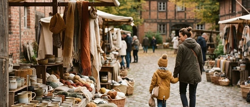 Herbstmarkt mit Textilien & Kunsthandwerk