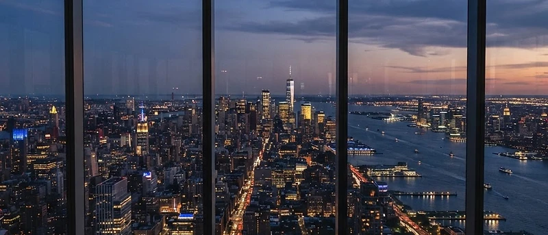 Abendlicher Familienblick vom Panoramapunkt