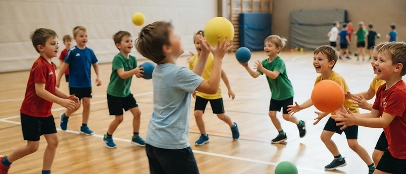 Ball- und Fangspiele in Hakenfelde