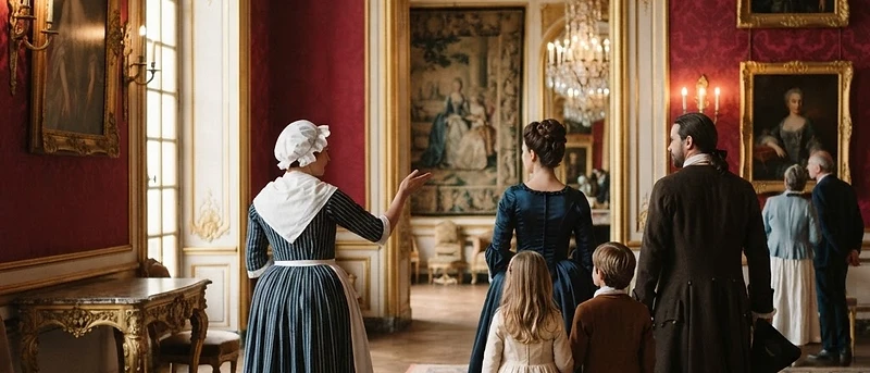 Ganz zu Ihren Diensten. Schlossgeschichten mit der Kammerzofe Sophie