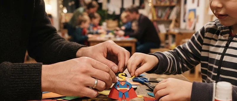 Superheldinnen-Nacht für Einelternfamilien