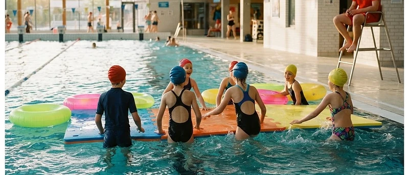 Family-Pool-Party im Stadtbad Lankwitz