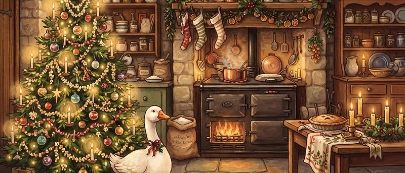 Weihnachtsgans Auguste