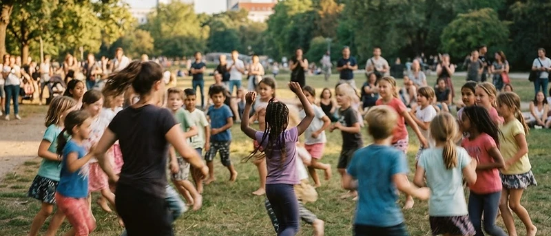 Sport im Park Dance Kids im Spektepark