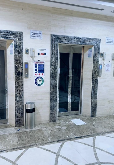 مصعد Passenger Elevator — DANSAT Center في Jeddah, Saudi Arabia | FUJI TRIENNIUM LIFT