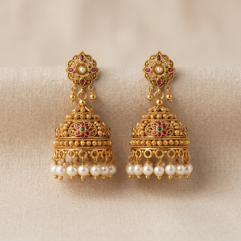 Gold Earrings