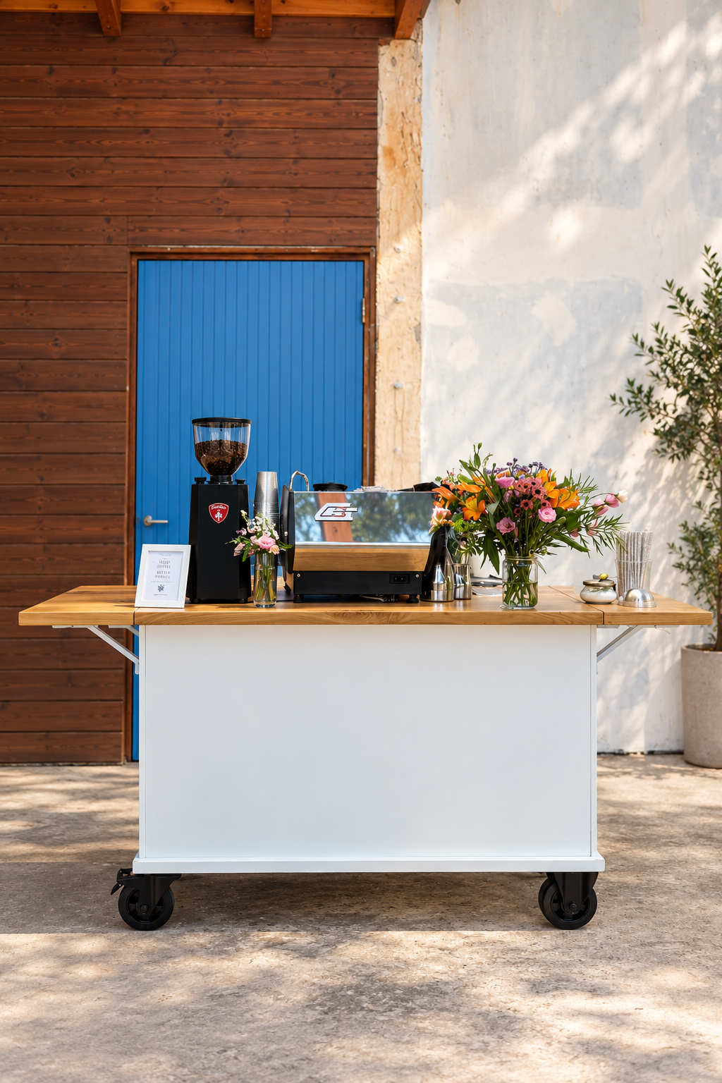 Flat White mobile coffee bar