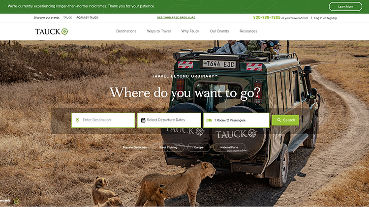 Travel & Tourism Website Project