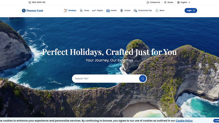 Thrillophilia — Travel & Tourism Website