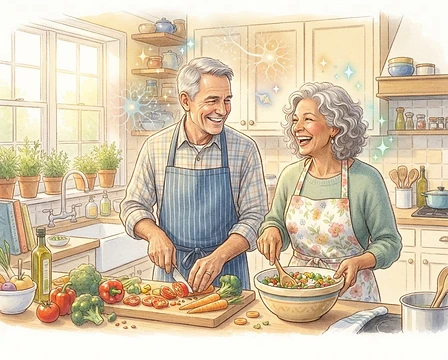 The Kitchen Workout: How Cooking Boosts Your Brain Power