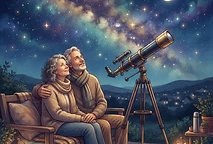 The Cosmic Perspective: How Stargazing Cultivates a Resilient and Rested Mind